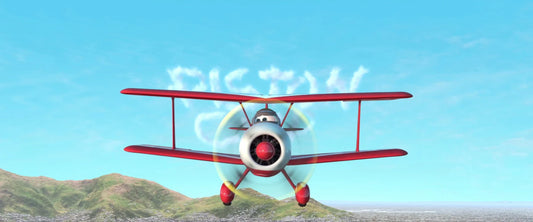 Barney Stormin : L’Avion de Skywriting de l’Univers Cars