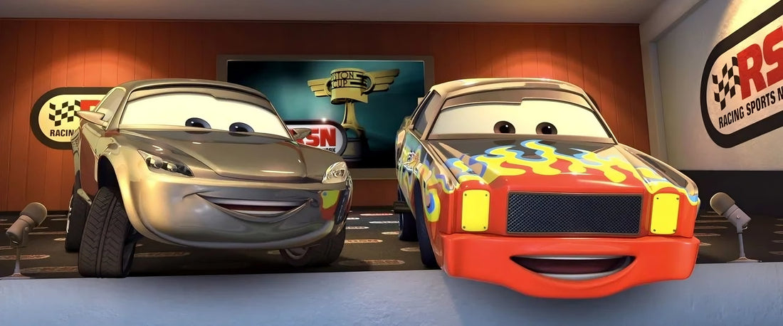 Darrell Cartrip et Bob Culasse : commentateurs de Cars