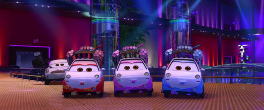 Tamiko : la danseuse japonaise rose de Cars 2