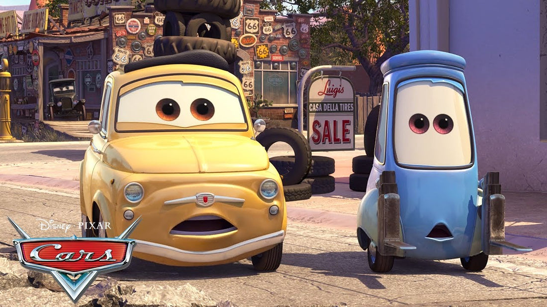 Luigi : le passionné de Ferrari de Radiator Springs