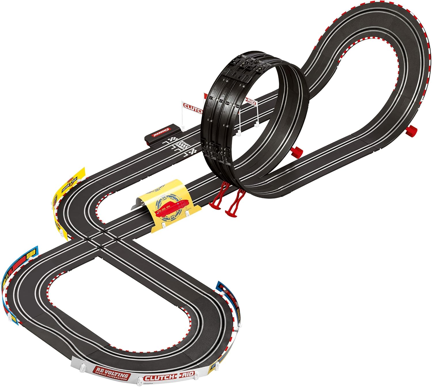 Circuit Cars Electrique - Flash McQueen vs Jackson Storm