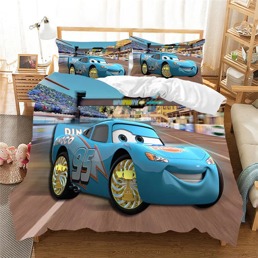 Housse de Couette Cars - McQueen Tuning Dinoco
