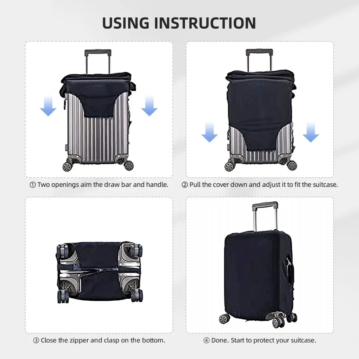 Housse de Valise Personnages Cars