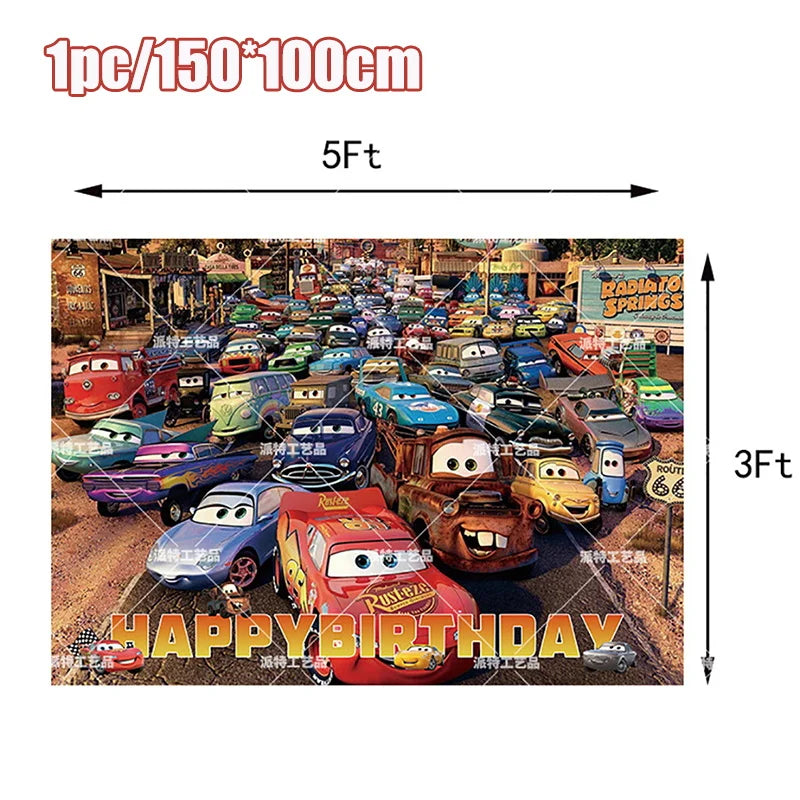 Kit Complet Anniversaire Cars
