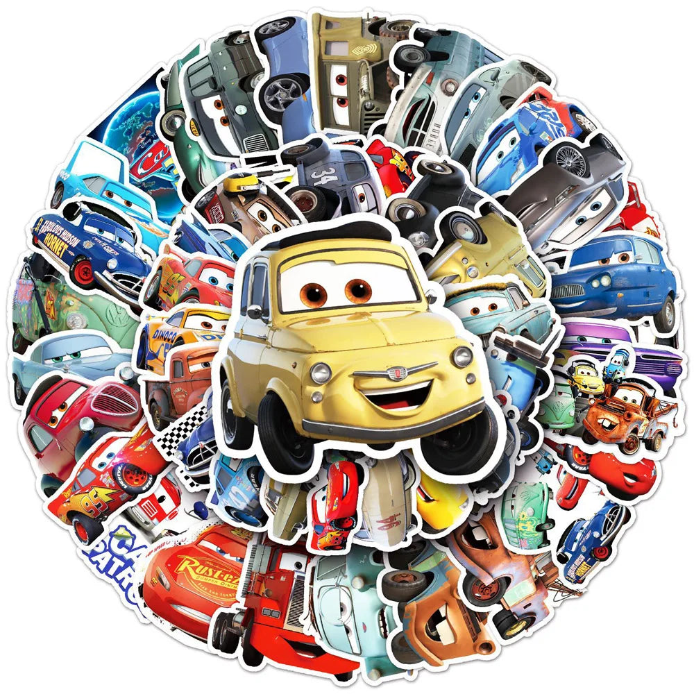 Lot D'Autocollants Cars