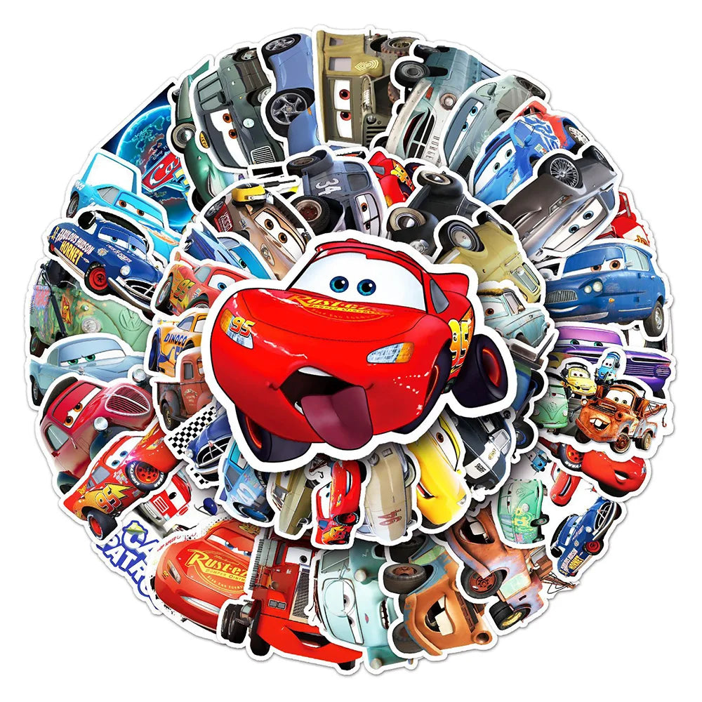 Lot D'Autocollants Cars
