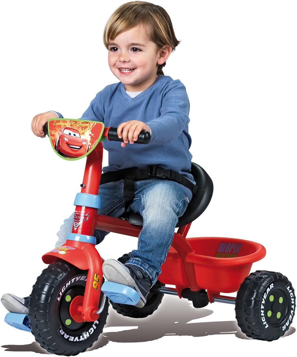Velo Tricycle Smoby Cars Flash McQueen